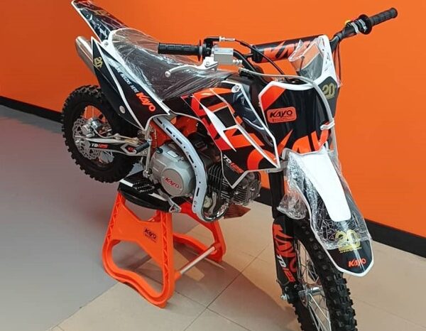 
								2024  Pit Bike Kayo 125cc 2T full									